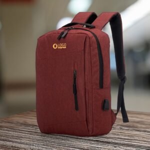 Mochila de Nylon 21 Litros com Porta USB